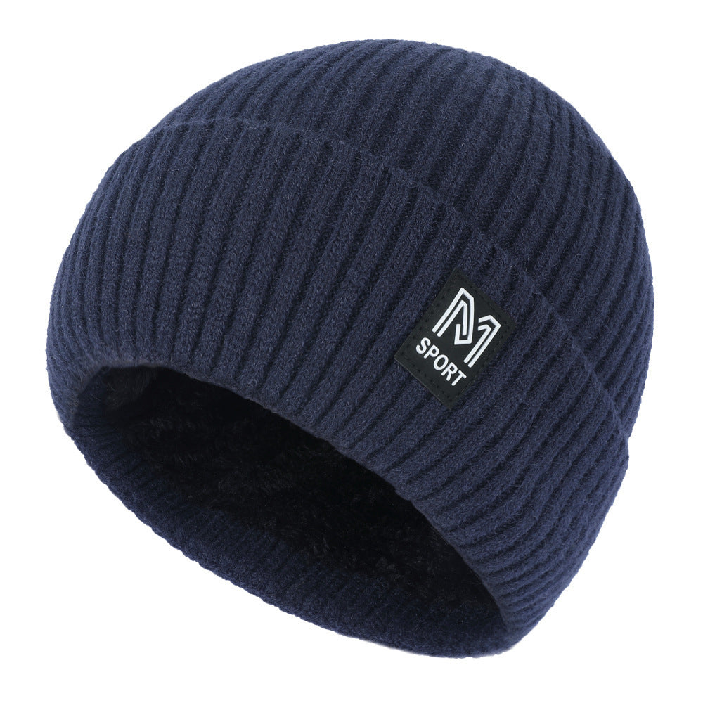 Knitted Thickened Coldproof Hat Cycling Ear Beanie
