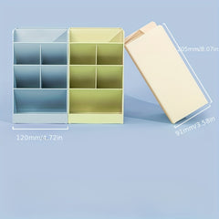Oblique Insertion Pen Storage Box for Office School Home