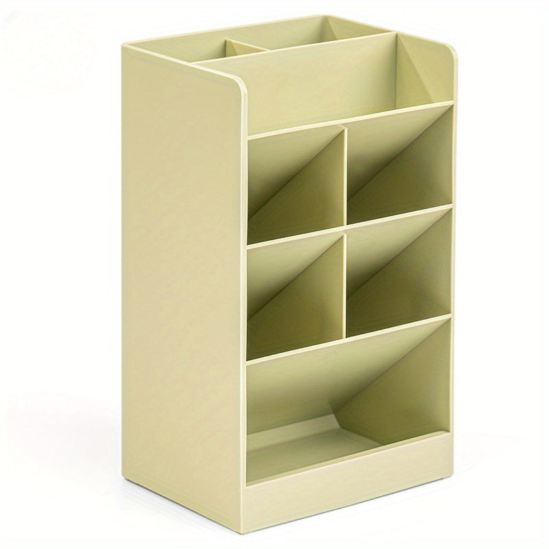 Oblique Insertion Pen Storage Box for Office School Home