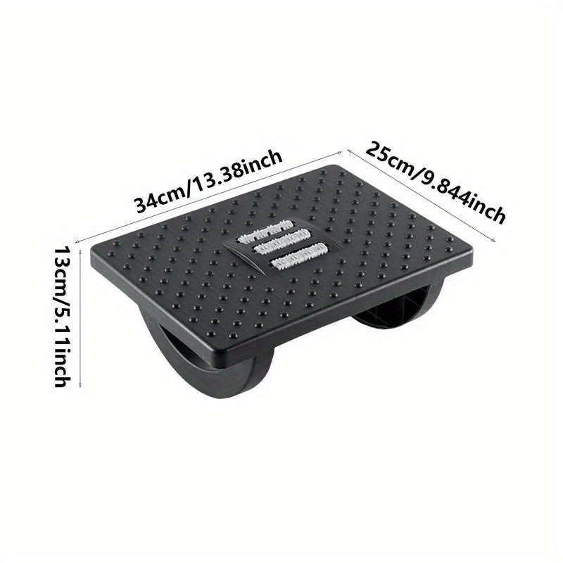 Ergonomic Foot Massager Footrest for Under Desk Work Study