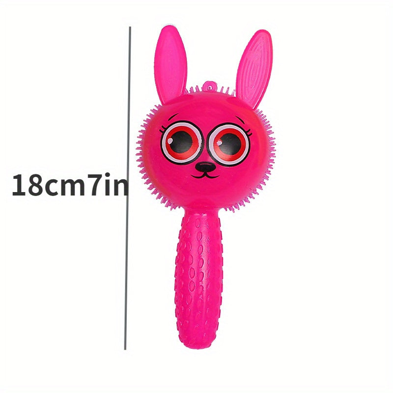 Glow Cartoon Rabbit Stick - Rabbit Glow Pinch Ring