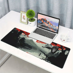 Japanese Landscapes Large Mouse Pad XL Keyboard Mat Long Mousepad