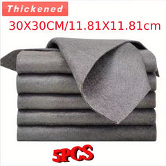 Magic Glass Wiping Rag - Thin Cloth for Home, Car & Kitchen Cleaning