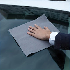 Magic Glass Wiping Rag - Thin Cloth for Home, Car & Kitchen Cleaning