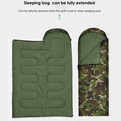 Waterproof Camo Sleeping Bag for Camping
