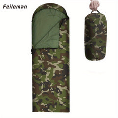 Waterproof Camo Sleeping Bag for Camping