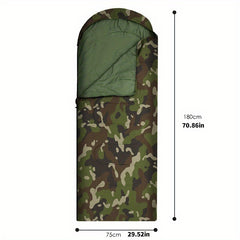 Waterproof Camo Sleeping Bag for Camping