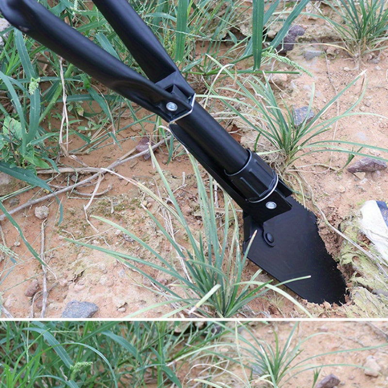 Portable Folding Shovel Hoe for Camping
