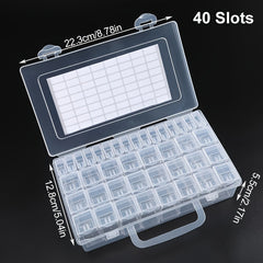 Clear Storage Box for Diamond Painting Beads