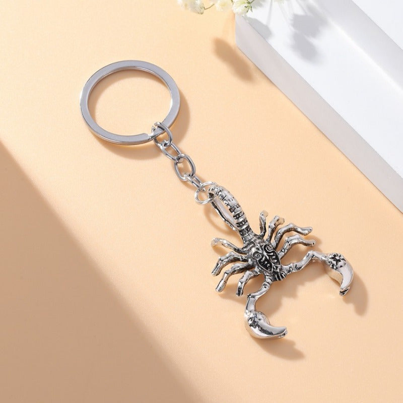 Metal Scorpion Keychain Bag Purse Pendant Decoration Ornament