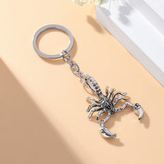 Metal Scorpion Keychain Bag Purse Pendant Decoration Ornament