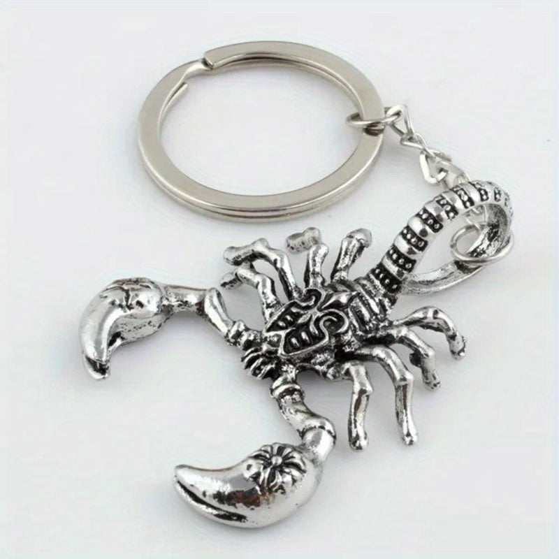 Metal Scorpion Keychain Bag Purse Pendant Decoration Ornament