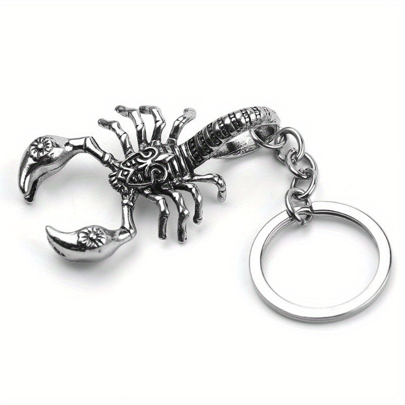 Metal Scorpion Keychain Bag Purse Pendant Decoration Ornament