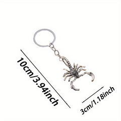 Metal Scorpion Keychain Bag Purse Pendant Decoration Ornament