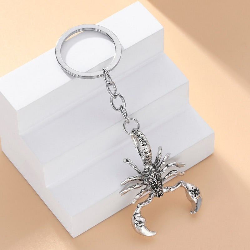 Metal Scorpion Keychain Bag Purse Pendant Decoration Ornament