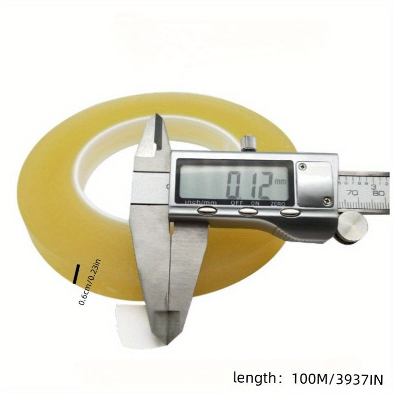 100m Clear PVC Can Sealing Tape for Biscuit Boxes