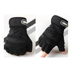Full Palm Protection Weightlifting Gloves with Wrist Support