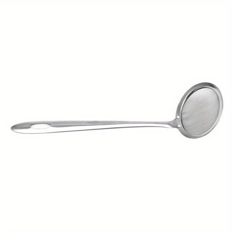 Stainless Steel Mesh Skimmer Spoon for Straining and Sifting