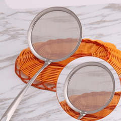 Stainless Steel Mesh Skimmer Spoon for Straining and Sifting