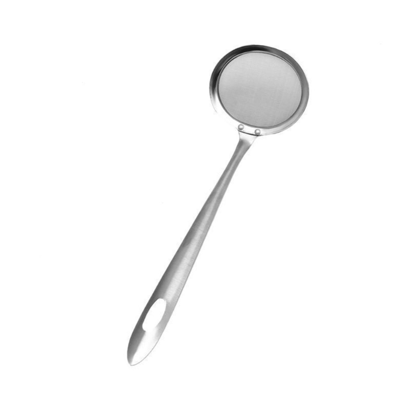 Stainless Steel Mesh Skimmer Spoon for Straining and Sifting