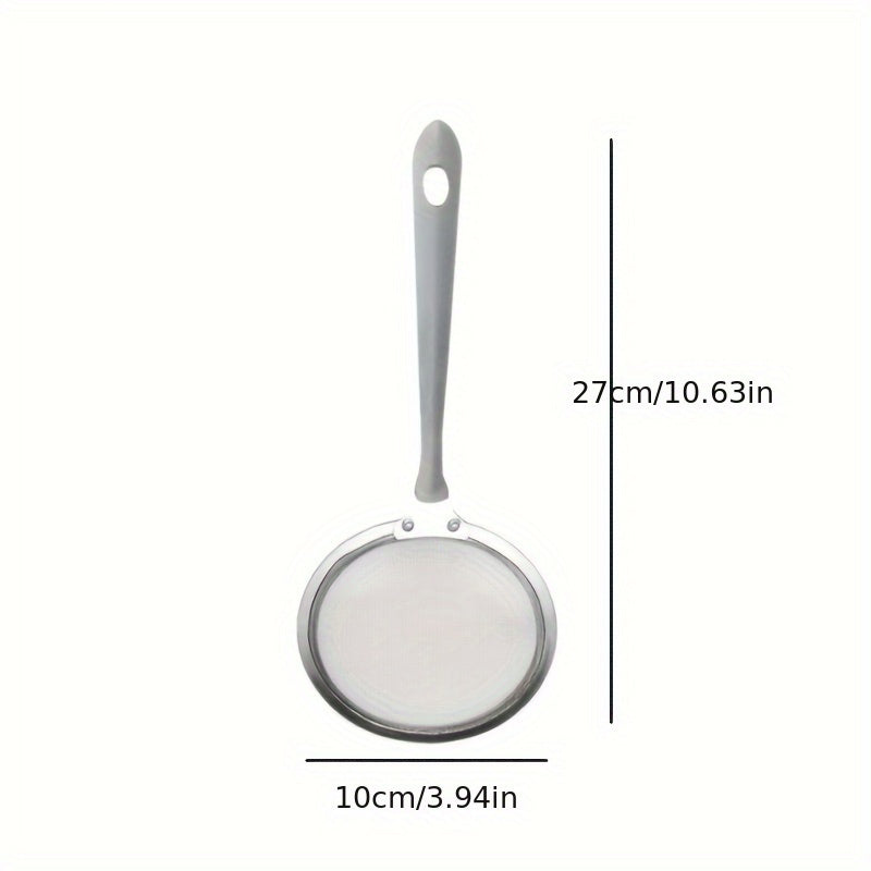 Stainless Steel Mesh Skimmer Spoon for Straining and Sifting