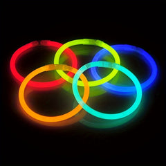 100 Glow in Dark Sticks Neon Party Supplies for Halloween & Christmas