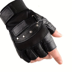 Breathable Half Finger Sport Gloves for Outdoor Fitness Cycling Climbing