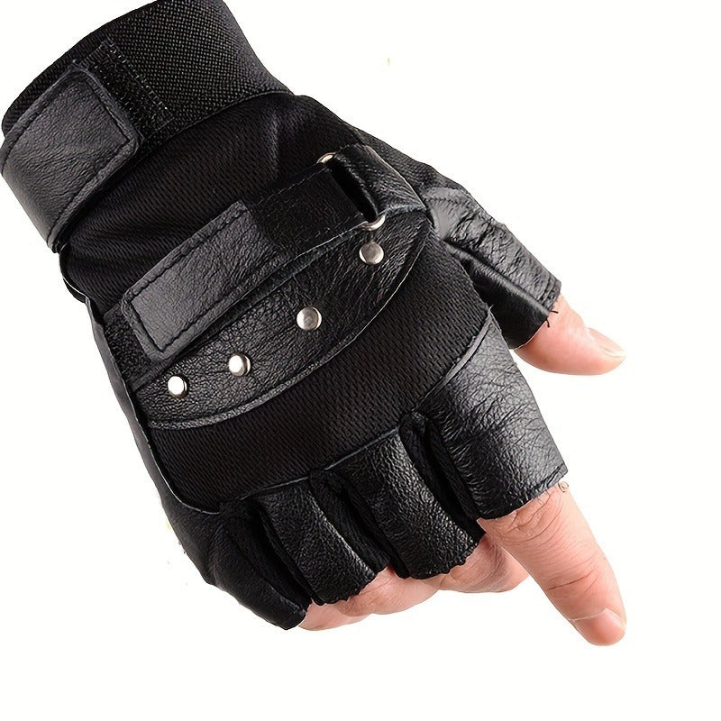 Breathable Half Finger Sport Gloves for Outdoor Fitness Cycling Climbing