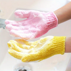 4pcs Exfoliating Bath Gloves for Soft Smooth Skin Bath Shower