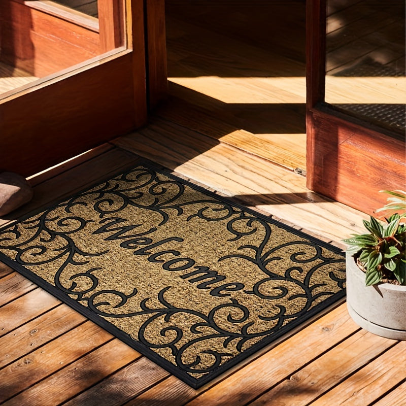 Durable Entrance Door Floor Mat for Home and Room Decor