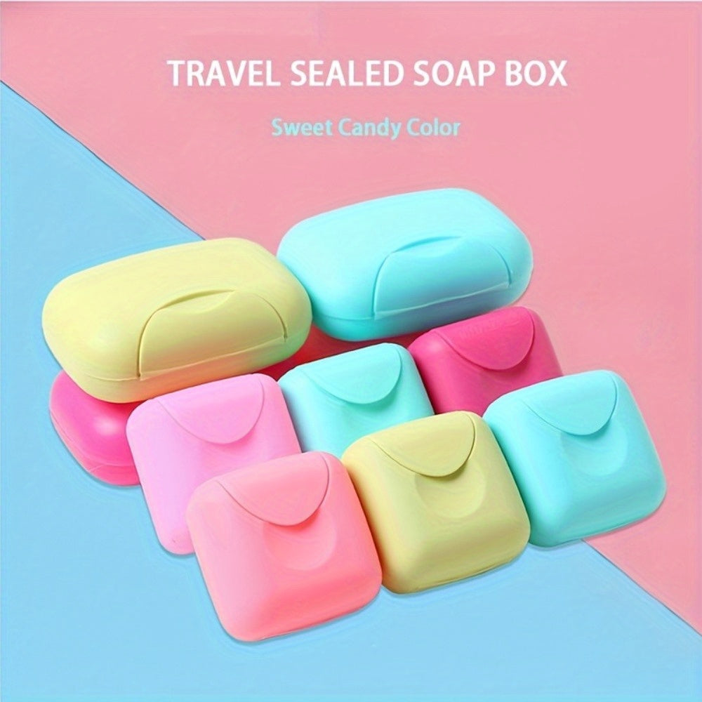 Portable Soap Holder Travel Soap Case for Outdoor Camping, 2 Pack