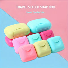 Portable Soap Holder Travel Soap Case for Outdoor Camping, 2 Pack