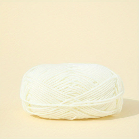 5 Strand Medium Thick Hand Knitted Wool Thread for Scarf Crocheting