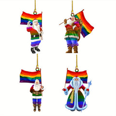 Santa Claus Pendant Christmas Hanging Decorations