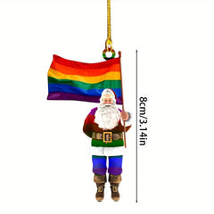 Santa Claus Pendant Christmas Hanging Decorations