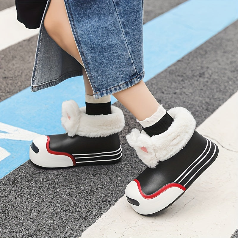 Women's Waterproof Non slip Thickened Snow Boots Comfortable Warm Boots