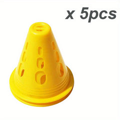 5pcs Roller Skating Marker Cone Football Training Cone