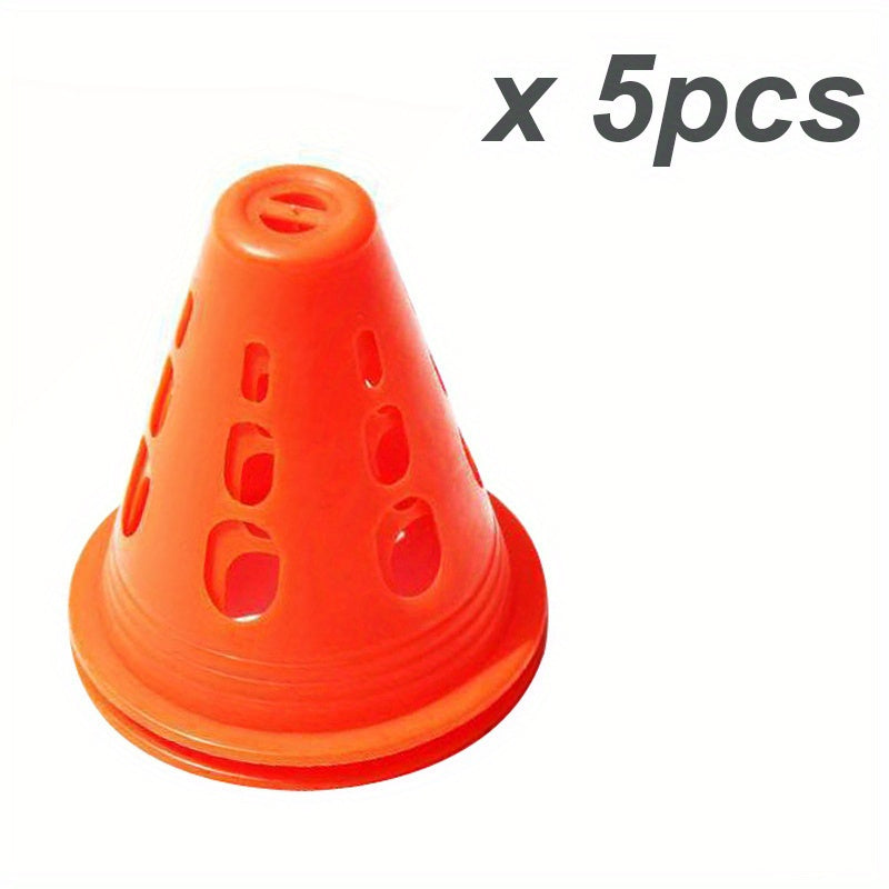 5pcs Roller Skating Marker Cone Football Training Cone