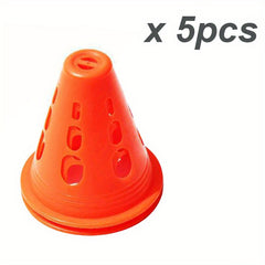 5pcs Roller Skating Marker Cone Football Training Cone