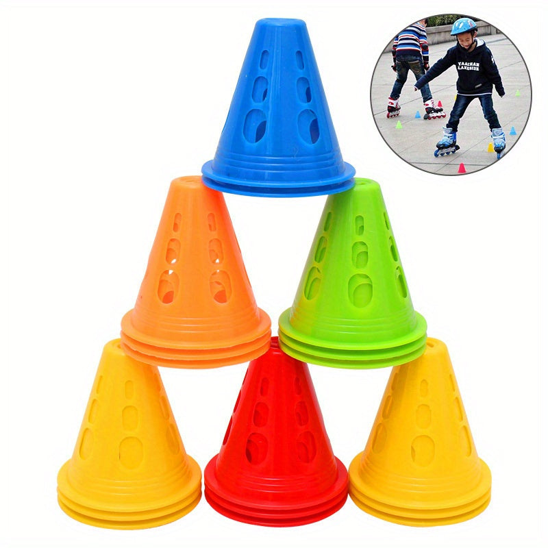 5pcs Roller Skating Marker Cone Football Training Cone