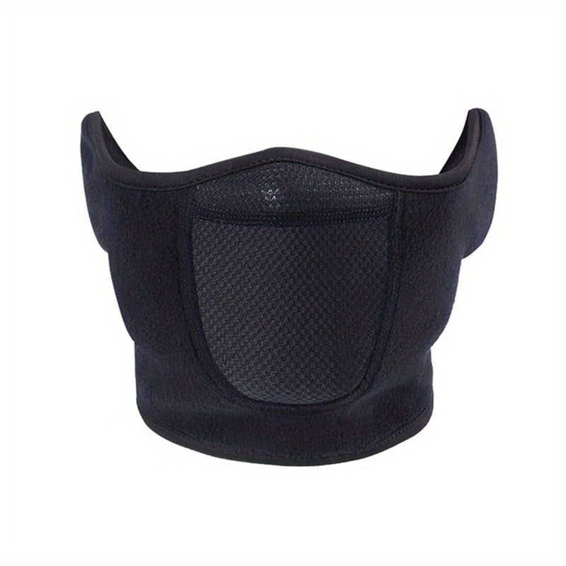 Winter Cycling Skiing Mask Face Mask Warm Windproof Breathable Mask Ear Cover