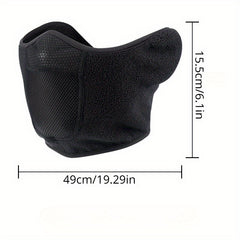 Winter Cycling Skiing Mask Face Mask Warm Windproof Breathable Mask Ear Cover