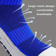 Non Slip Soccer Socks Athletic Breathable Sports Grip Socks