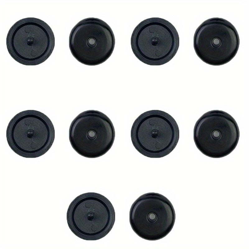 10pcs Car Safety Seat Belt Stopper Buckle Anti-slip Button