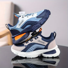 Boy's Chunky Rotating Buckle Shoes Non Slip Sneakers