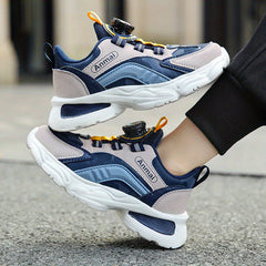 Boy's Chunky Rotating Buckle Shoes Non Slip Sneakers