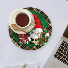 Christmas Coasters Set of 4, Non-slip Insulated Table Mat