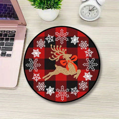 Christmas Coasters Set of 4, Non-slip Insulated Table Mat