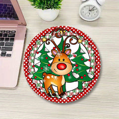 Christmas Coasters Set of 4, Non-slip Insulated Table Mat
