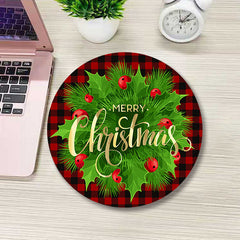 Christmas Coasters Set of 4, Non-slip Insulated Table Mat